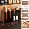 Dispensador de Copos Descartáveis, Dispensador de Água de Mesa de Alta Qualidade, Caixa de Armazenamento de Copos de Café e Chá à Prova de Poeira, Suporte de Armazenamento