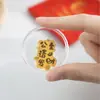 Shenzhen Shuibei Mismo Estilo Oro Puro 999 Tesoro de la Fortuna Aleación Gato de la Suerte Adhesivo Dorado para Teléfono Móvil para Atraer Riqueza Tienda de Oro