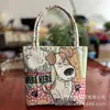 Venda Direta de Fábrica de Novas Bolsas de Mão Estilo Étnico, Tecido Jacquard com Bordado de Fio Dourado Dupla Face, Pequenas Bolsas de Pano, Bolsas Hanfu