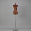 Loja de noivas Modelo Adereços Vestido de noiva Xiuhe Meio Comprimento Feminino Expositor Profissional Roupas Manequim Suporte Modelo Dourado