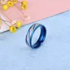 Anillo de acero de titanio para hombre versión coreana de sarga moda simple versátil acero inoxidable anillo masculino personalidad tendencia estudiantes retro