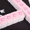Red de Internet Lindo Dibujo Animado Hogar Tarjeta de Saludo Mano Mediana Grande Número 40 Número 42 Número 44 Dormitorio Marca Mahjong Regalo Bienestar