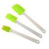 Raspador de Silicone para Assar Conjunto de Três Peças Pincel para Manteiga e Creme Ferramenta para Bolo Espátula Massa Raspador de Silicone Liquidificador