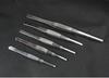 Pinzas veterinarias de acero inoxidable 304, pinzas dentadas de cabeza redonda, pinzas rectas, pinzas dentadas, herramientas veterinarias
