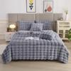 Manta para Sofá e Cochilo Quente de Pelúcia de Coelho com Bolhas Grandes Toscano Camada Dupla Pelúcia Sintética Toque de Luxo Leve High-End