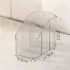 Caja de Almacenamiento Transparente para Cosméticos, Caja de Escritorio para Lápices de Cejas, Productos para el Cuidado de la Piel, Organizador de Artículos Varios, Estante de Almacenamiento de Acrílico