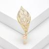 Broche de planta japonés y coreano giratorio regalo europeo y americano para hombres y mujeres accesorios de ropa versátiles colgante pin de solapa hebilla pin de cuello decoración