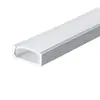 Canal de Aluminio para Luz Lineal LED con Borde, Luz Lineal, Luz Lineal de Aleación de Aluminio Montada en Superficie y Empotrada, Perfil de Aluminio, Exportación
