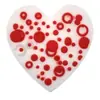 Accesorios de Corazón Rojo para el Día de San Valentín Parche Suave de PVC Accesorios para el Cabello Funda para Teléfono Celular Flor para Zapatos Joyería DIY Accesorios de Bolígrafo Publicitario