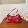 Bolso de mujer versátil y elegante, nuevo modelo otoño 2026, bolso baguette chic y texturizado, bolso de hombro vintage, bolso de hombro moderno y versátil