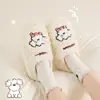 Avatar de Dibujos Animados Bordado de Punto Lindo Nuevo Estilo Zapatillas de Algodón para el Hogar Pareja Antibacterianas Zapatos para el Hogar de Mujer Otoño Invierno Hombre