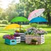 Sombrilla Popular Transfronteriza para Plantas de Amazon, Flor en Maceta, Sombrilla de Protección Solar, Aislada, Sombrilla de Protección para Plantas de Exterior en el Suelo