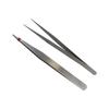 Venta al por mayor de fábrica pinzas de gancho para lombriz de tierra de acero inoxidable clip para gusano rojo suministros de pesca equipo de pesca gadgets de pesca