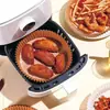 Papel Absorvente de Óleo Especial para Air Fryer Descartável Grau Alimentício Assar Alimentos Antiaderente Forno Fritadeira Papel Especial