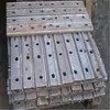 666 Acessórios para Trilhos Ferroviários 43kg Trilho de Metrô com Placa de Conexão para Trilho de Madeira para Estrada 43kg