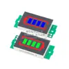 Módulo de Display Medidor de Potência de Bateria de Lítio 1/2/3/4/6/7/8S Placa Indicadora de Pacote de Bateria de Lítio LED de Três Cordas