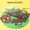 Enfeites decorativos para bolo do Homem-Aranha, plugue de teia de aranha, brinquedo de desenho animado para crianças, Superman, aniversário, plugue de cozimento