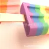 Esponja de Sorvete, Espuma para Lavar Copos, Escova de Limpeza Colorida, Esponja Escova para Copos