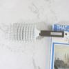 Pente Dentes largos ao longo do cabelo Pente de arco grande e curvo Pente de cabeleireiro Costelas sobressalentes Pente para cabelo cacheado Pente de almofada de ar de massagem Pente de estilo masculino e feminino