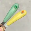 Acero Inoxidable 304 Cuchara Lingote para Niños Bebé Guardería Vajilla Portátil para Bebé Cuchara para Comer de Dibujos Animados para Niños