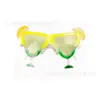 Gafas de Fiesta en la Playa de Hawái Gafas de Fiesta de Flamenco Rosa Gafas de Sol de Piña Gafas Divertidas de Margarita