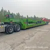 Vendas transfronteiriças de transportadores de plataforma multi-eixos, semirreboques para transporte de máquinas de engenharia e semirreboques de plataforma para transporte de itens grandes