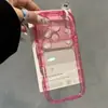 Capa de celular transparente de mudança instantânea adequada para Apple 17, iPhone 16 Pro Max, capa arco-íris, capa rígida colorida de doce