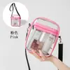 Bolsa Pequeña Cuadrada Transparente de PVC Impermeable Portátil para Maquillaje Bolsa de Lavado Bolsa para Nadar Bolsa de Viaje para Playa Colocación Diaria Almacenamiento