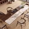 Mesa de Té de Pizarra de Lujo Accesible de Gama Alta Diseño Moderno de Gama Alta Oficina Mesa de Té de Tablero Grande de Madera Maciza Mesa de Té