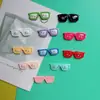 Gafas de Sol Mosaico Divertidas de Dibujos Animados Resina Hechas a Mano DIY Pegamento de Crema Funda para Teléfono Pasador Zuecos Bolso Imán para Nevera