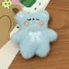 Ponto Urso de Pelúcia Desenho Animado Fofo Pingente Boneca Decoração Pingente de Mochila de Estudante Boneca Chaveiro Presente