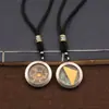Colgante de moneda Shangui hecho de plata tibetana, colgante de moneda de cinabrio estilo chino vintage, accesorio de collar de hebilla de paz retro