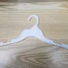 Gancho de plástico de 42 cm de largo, percha de plástico para vestido de camisa, venta de fábrica de perchas para adultos