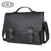 Jiameda Portafolio de Cuero Casual Retro Bolso para Hombre de Negocios Venta al por Mayor de Fábrica Bolso de Mano Bolso de Hombro Bolso para Computadora