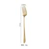 Nuevo cuchillo, tenedor y cuchara de acero inoxidable 304 transfronterizo, cuchillo y tenedor para carne engrosados, vajilla occidental para hotel, cuchara de postre, tenedor