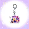 Pendente Transparente de Acrílico para Filme de Animação em Desenho Animado Transfronteiriço Acessórios para Mochila de Grupo de Meninas Kpop Presentes Requintados