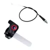 Accesorios para Motocicleta Todoterreno 50-250cc Cable de Acelerador Manillar Puño Giratorio Aceleración Puño Grande Giratorio Cubierta de Manillar de Aceite Ensamblaje de Cable de Tracción