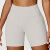 Shorts de Yoga Estilo Europeo y Americano para Levantar Glúteos, Pantalones Fitness de Cintura Alta para Control de Abdomen para Mujer, Shorts Deportivos Ajustados Transpirables tipo Nube que Hacen que las Piernas Parezcan Más Largas