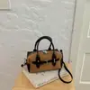 Bolsa Retro Esmerilada Otoño e Invierno para Mujer Nuevo Estilo 2026 Moda Versátil Bolso Cruzado Bolso de Mano de Gama Alta Bolso Almohada