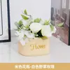 Flor Artificial Planta Verde Pequenos Enfeites Entrada Sala de Estar Decoração de Casa Mesa de Escritório Aparador Decoração Floral