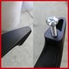 Atacado do Fabricante Alças de Plástico ABS para Móveis, Alças Modernas Minimalistas, Alças de Porta de Armário de ABS