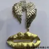 Broches Vintage Transfronterizos Europeos y Americanos, Pines Irregulares de Flor de Cerradura, Accesorios para Abrigos de Lana en Stock