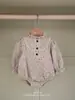 Ropa para bebé niña jennybebe 26 otoño nuevo mameluco enterizo de bebé conjunto de gateo floral pequeño pastoral