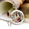 Reloj de bolsillo retro transfronterizo colgante collar colgante reloj de bolsillo grande al por mayor collar reloj de bolsillo para hombre mayor
