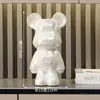 Cerámica Electrochapada Hogar Gran Mueble de TV Adorno Forma de Corazón Oso Violento 18cm28 Múltiples Tamaños Mesita de Noche Tamaño Color