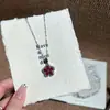 Colar de coração para menina Funfan, design moderno e único, corrente de clavícula da moda, em formato de coração, estilo estudante, versátil e chique