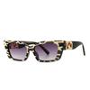 Comercio Exterior Explosiones Transfronterizas Gafas de Sol Modernas Fotografía Callejera Europea y Americana Modelo Popular de Internet Gafas de Sol Cuadradas Femeninas 4074