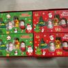 Borracha de Natal infantil desenho animado borracha de quebra-cabeça removível Papai Noel boneco de neve alce árvore de Natal prêmio