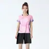 Nuevos Uniformes de Bádminton Conjuntos para Hombre y Mujer Manga Corta Ropa Deportiva Uniformes de Entrenamiento Competición Equipo Verano Secado Rápido Tenis de Mesa Bádminton Uniformes Personalizados