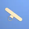 Almofada Simples de Metal para Cordão de Celular, Clipe de Celular de Laço Único Ultra-Fino de Alta Resistência, Conector de Alça de Celular Moderno